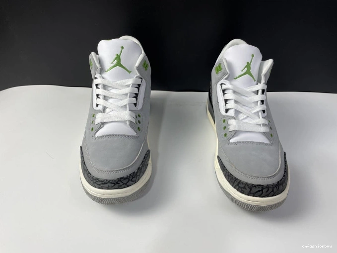 3 Jordan Air Chlorophyll 136064-006 Retro 0901